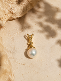 Colgante oro 18k y perla japonesa