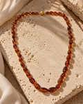 Collar ámbar oro 18k