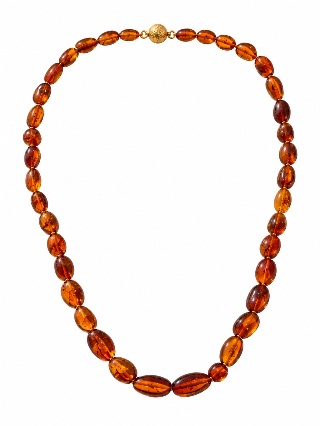 Collar ámbar oro 18k