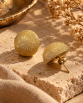 Pendientes oro texturizado
