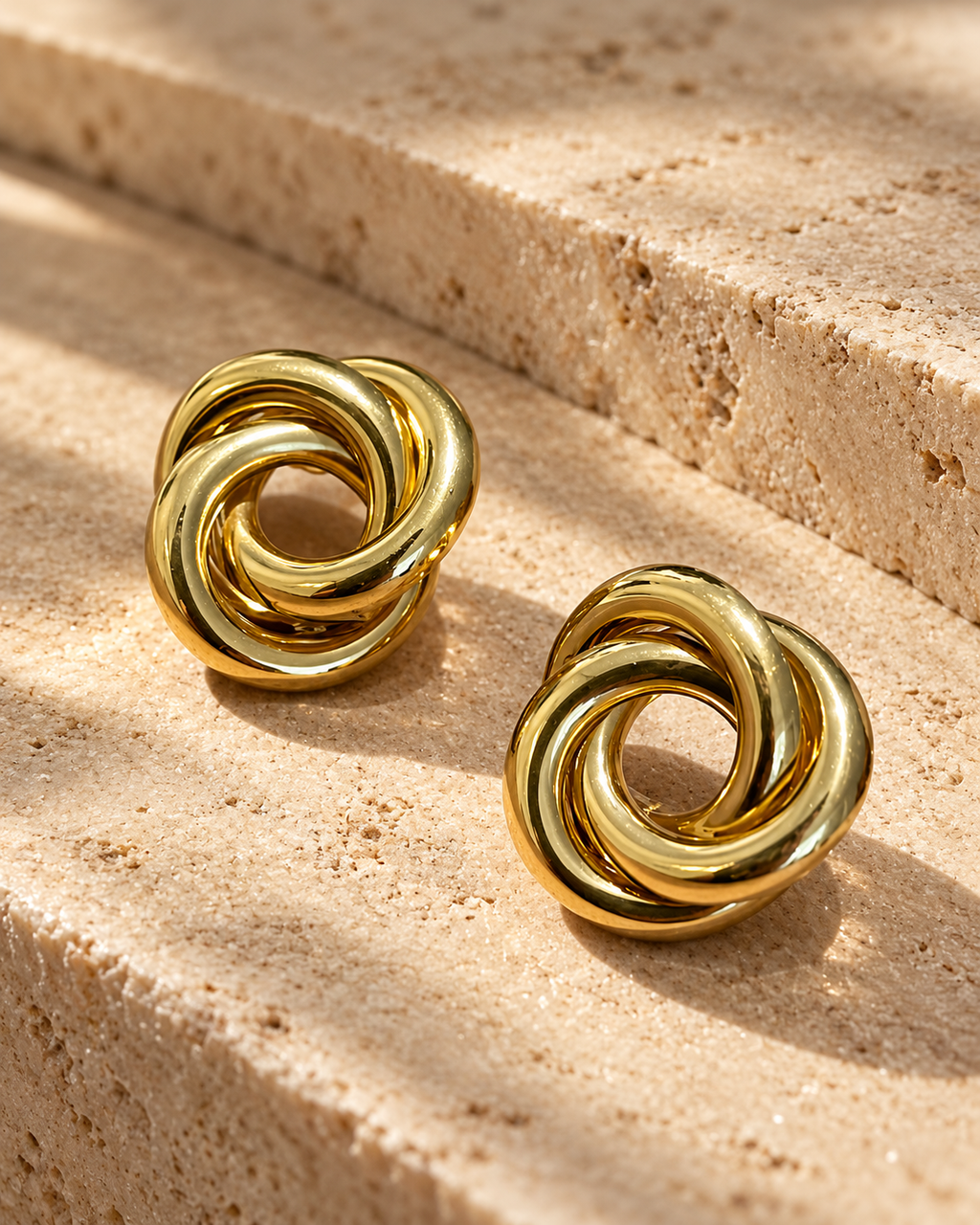 Pendientes de oro